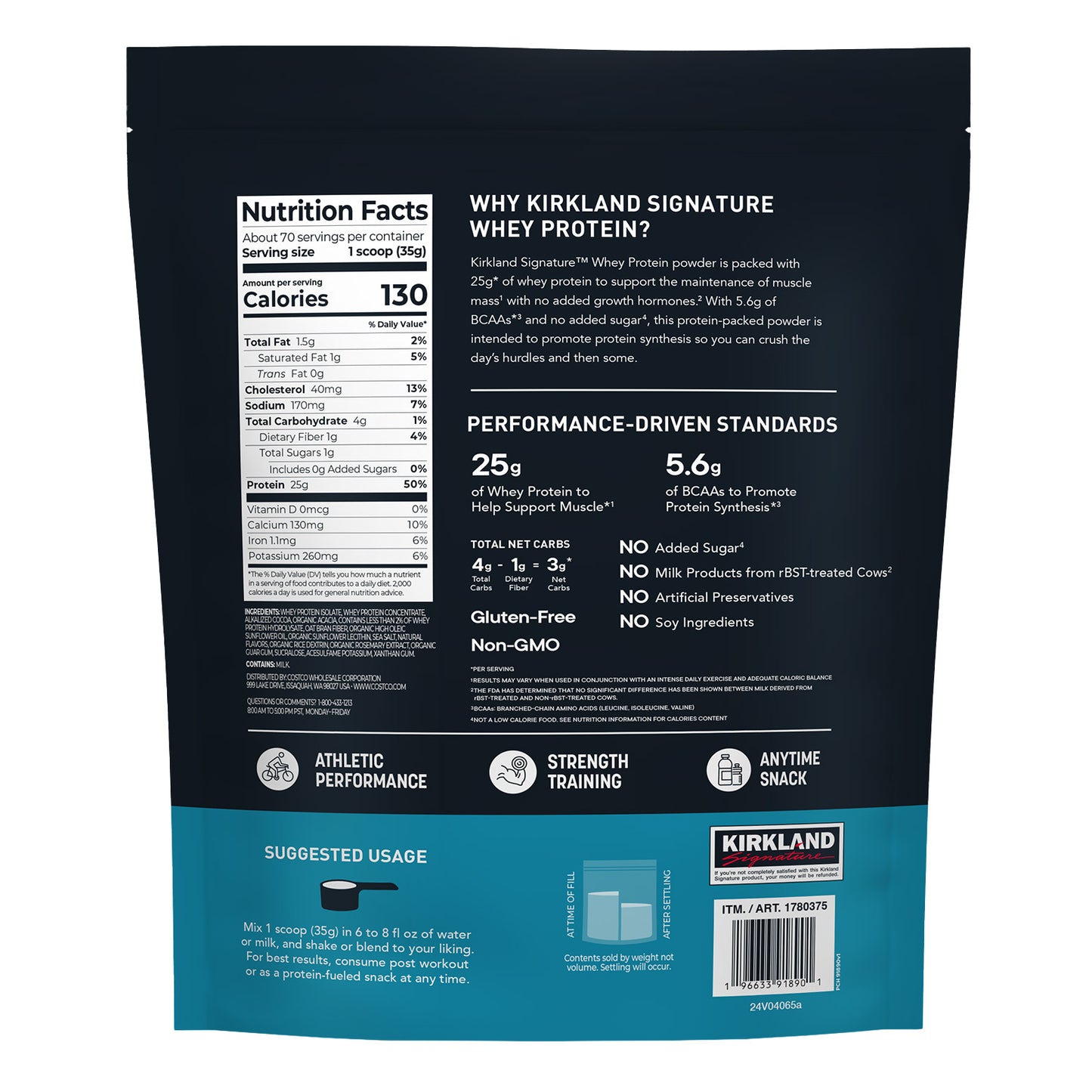 Whey Protein, Creamy Chocolate, 5.4Lbs