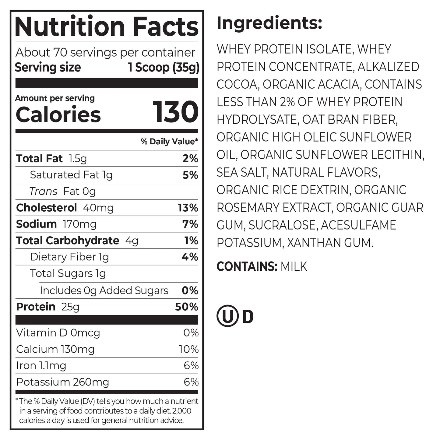 Whey Protein, Creamy Chocolate, 5.4Lbs